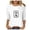 Black, variant on Trendfront Womens Mahjong Tile Graphic T Shirts Crewneck 3/4 Sleeve Novelty Print Casual Fall Tee Tops for Women