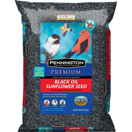 Pennington Black Oil Sunflower Seed, 20 lb