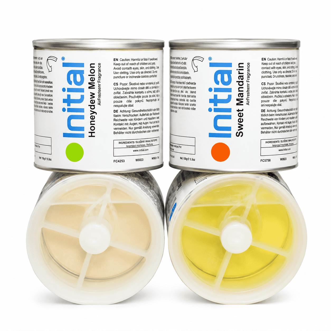 INITIAL Peach Nectar Liquid Air Freshener Odor Eliminator Long-Lasting Scent for Car, Home & Office - 100ml
