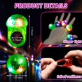 thumbnail image 3 of Anillo Sosation para Halloween, 100 unidades, con luces LED parpadeantes, 3 of 8