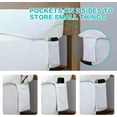thumbnail image 7 of Queen Size Bed Wedge Pillow for Headboard Gap Filler Mattress Gap Filler (0-7") Sleep Backrest Pillow Between Mattress and Headboard White 60"x 10"x 6", 7 of 7