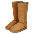 thumbnail image 5 of BI06 Women Suede Round Toe Mid-Calf Fur Inline Winter Boot, 5 of 5