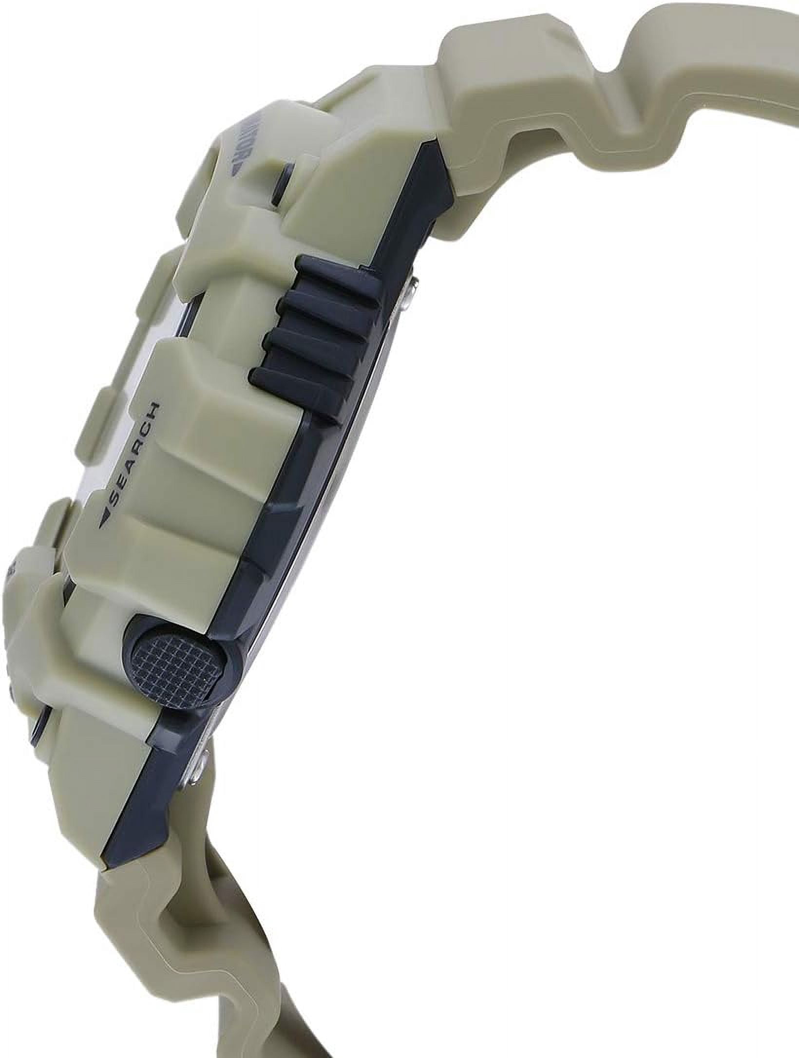 Casio Men's Illuminator Beige Resin Band Black Dial Analog/ Digital Watch HDC-700-3A3V