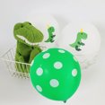 thumbnail image 2 of 15 Pcs Balloon Set Dinosaur Patterned Sequins Confetti Latex Balloons White Dot and Green Sequins Balloons Kit for Wedding Birthday Party Favors (12 Inch, Without Ribbons), 2 of 6