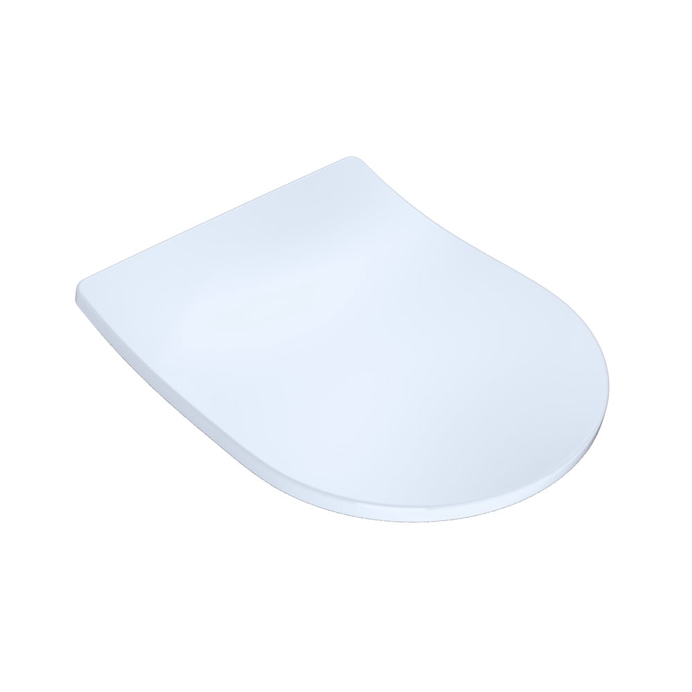 Toto SS247R#01 Slim D-Shape Closed-Front Toilet Seat with SoftClose