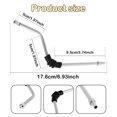 thumbnail image 2 of Ikoopy 304 Stainless Steel Steam Wand with Single and Triple Hole Tip Nozzle Portable Replacement Steam Wand Compatible with GAGGIA VIVA Coffee Machine, 2 of 13