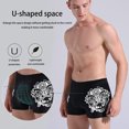 thumbnail image 1 of Swimming Trunks Silky Touch Drawstring Elastic Waistband Men Adult Hot Spring Swimming Trunks Outdoor Swimming, 1 of 7