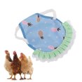 thumbnail image 4 of Cute Hen Saddle, Reusable Easy To Clean Rich Pattern Safe Chicken Apron Comfortable  For Pet For Poultry Pink Pineapple,Blue Pineapple, 4 of 8