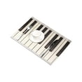 thumbnail image 3 of MKHERT Funny Vintage Piano Keys Keyboard Musical Theme Placemats Table Mats for Dining Room Kitchen Table Decoration 12x18 inch,Set of 4, 3 of 4