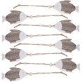 thumbnail image 1 of HTOOQ 8pcs Wooden Fish Pendants Hawaii Style Hanging Decor Decor Home Decor, 1 of 9