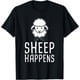 thumbnail image 1 of Sheep Happens Funny Farmer Sheep Lover - Camiseta de diseño, 1 of 2