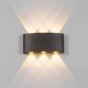 thumbnail image 1 of Foco LED para exterior, doble cabezal, arriba y abajo, luminoso, impermeable, lámpara de pared creativa de 6 W, para sala de estar, jardín, villa, 1 of 1