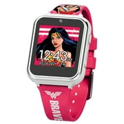 DC Comics Wonder Woman iTime Unisex Kids Interactive Smartwatch 40 mm in Pink - Model No. WOW4195