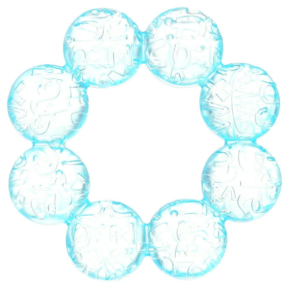 Infantino Soothing Soft Circular Water Teether, Unisex, Blue