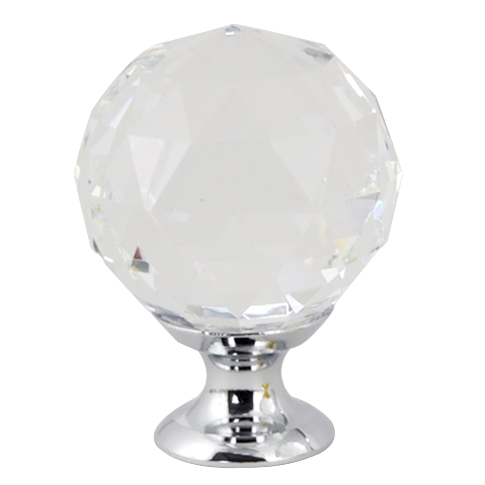 Pull Knob Crystal Glass Ball Handles Wardrobe Handles