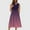 c01Pink, variant on Womens Plus Size Dress 2025 Summer Round Neck Sleeveless Casual Empire Waist Loose Fit Swing Tank Dress with Pockets Dark Blue L