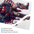 thumbnail image 3 of Naloa Cool Patriotic Buffalo Cowboy Custom Puzzles Personalized Puzzle 1000 Pieces from Photo Custom Jigsaw Puzzle for Wedding, Graduation, (29.5×19.7in, Vertical), 3 of 9