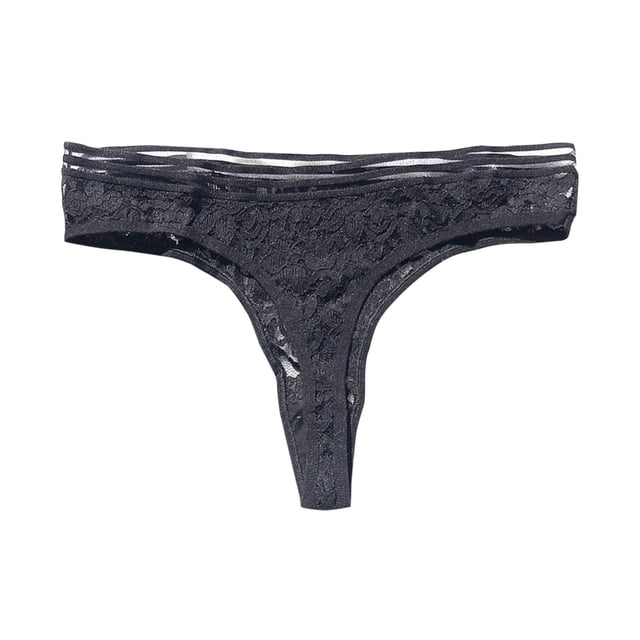 Intimates Culottes Chaudes pour Femmes Dentelle Ajourée Coton Taille Basse String Dentelle
