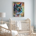 thumbnail image 4 of Cuadros Decorativos DIY pintura por número Kit gato Animal pintura acrílica oficina arte artesanía ornamento regalo Ehuebsd Nuevos Originales, 4 of 9