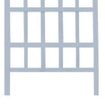 thumbnail image 6 of DuraTrel Melrose 35" x 75" White Vinyl Rectangular Trellis, 6 of 7
