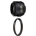 thumbnail image 1 of Lente Nikon Af-s Nikkor 35mm F/1.8g Con Filtro Uv 52mm, 1 of 1