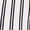 WHT-BLK, variant on Women's Contrast Trim Striped Zip Front Crop Top
