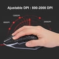 thumbnail image 1 of A70 Wired Gamer Mouse, Ergonomic Optical Mouse with Adjustable DPI  , PC Laptop Mouse with LED Color Effect, Office Mouse for Wins, 1 of 8