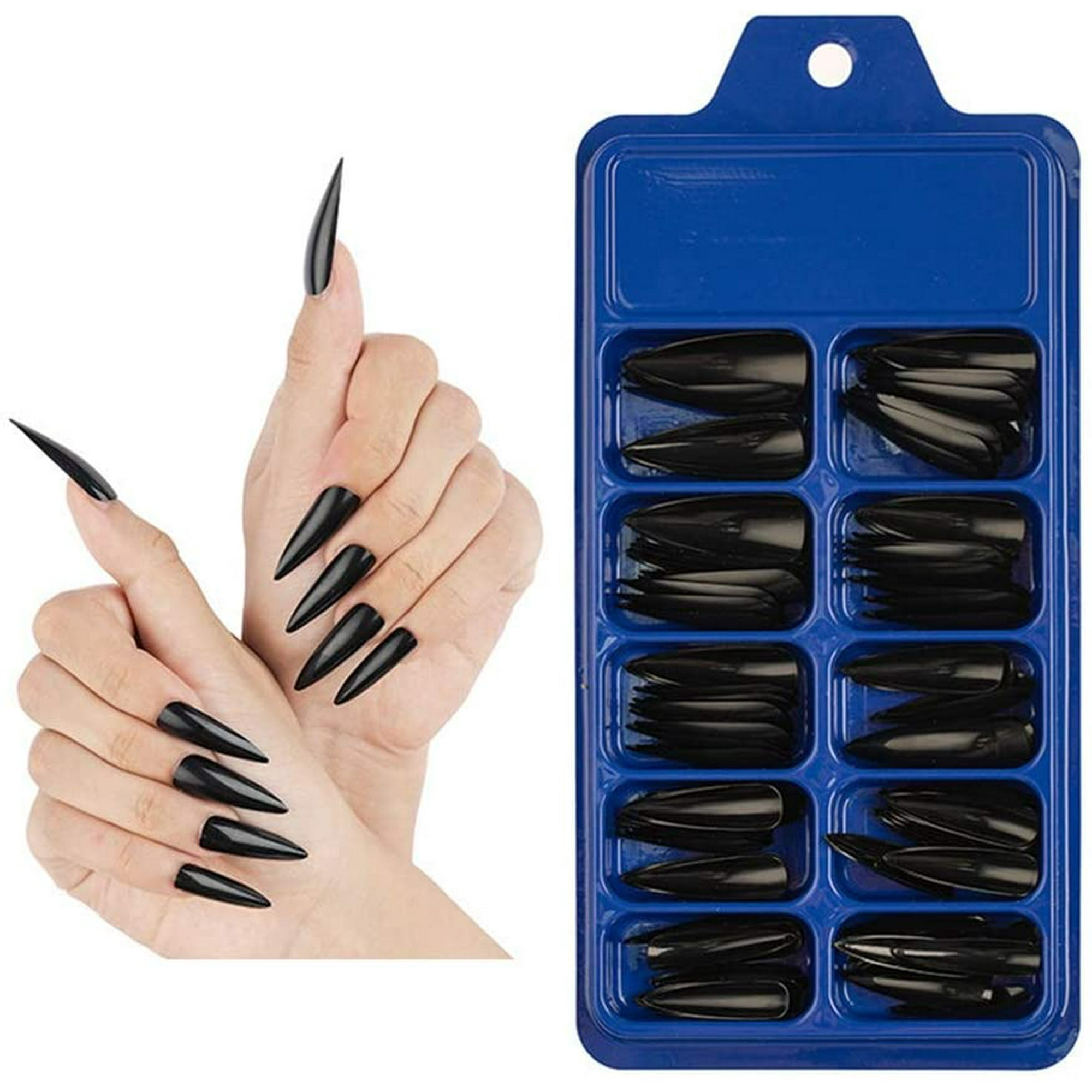 Nail Sequins 100Pcs Colorful Acrylic False Long Coffin Nails Fake Nails Flat Shape Art Tips Natural Full Cover Fake Nail Tips Manicure Tools Nail Art (Color : Pointed c5) | Walmart Canada Nail Sequins 100Pcs Colorful Acrylic False Long Coffin Nails Fake Nails Flat Shape Art Tips Natural Full Cover Fake Nail Tips Manicure Tools Nail Art (Color : Pointed c5) | Walmart Canada