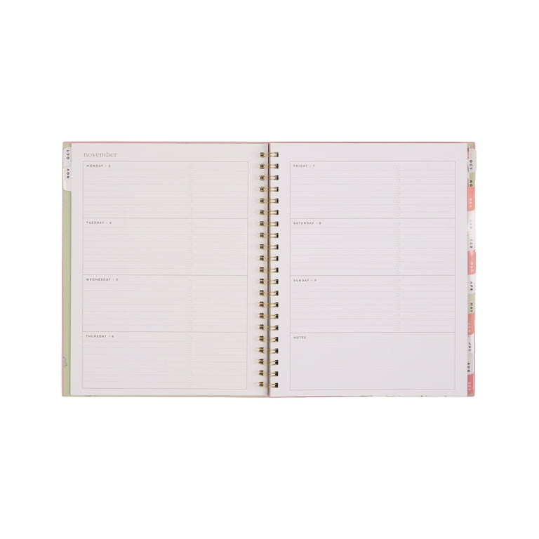 Organized by Happy Planner Monthly Weekly Big Planner (8.5
