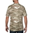 thumbnail image 2 of Anvil 939 Men's 4.9OZ RINGSPUN CAMO TEE CAMOUFLAGE SAND S, 2 of 2