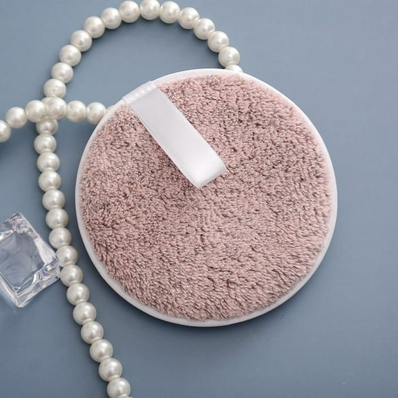 Nvzi -b Reusable Makeup Remover Pads -3pcs Reusable Makeup Remover Cloths - Reusable Face Pads, Makeup Eraser for All Skin Types - Washable Microfiber Makeup Remover Face Cloths，Coffee，A07