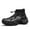 Black, variant on SKIUHS Fashion Shoes for Mens High Top Casual Walking Shoes Non Slip Breathable Mesh Lightweight Sneakers