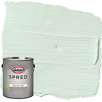 Glidden Spred Interior Paint & Primer Tint of Green, Flat, 1 Gallon