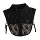 thumbnail image 2 of Cuello falso de encaje, elegante y portátil, para blusas, suéteres, ropa y camisas. Negro, 2 of 9