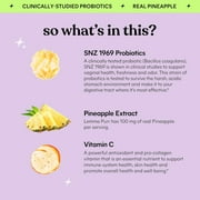 Lemme Purr Vaginal Probiotic Gummies for Women - Promotes pH Balance, Healthy Vaginal Odor & Urinary Tract Health w/Lactobacillus Blend, Pineapple & Vitamin C, 60 Count