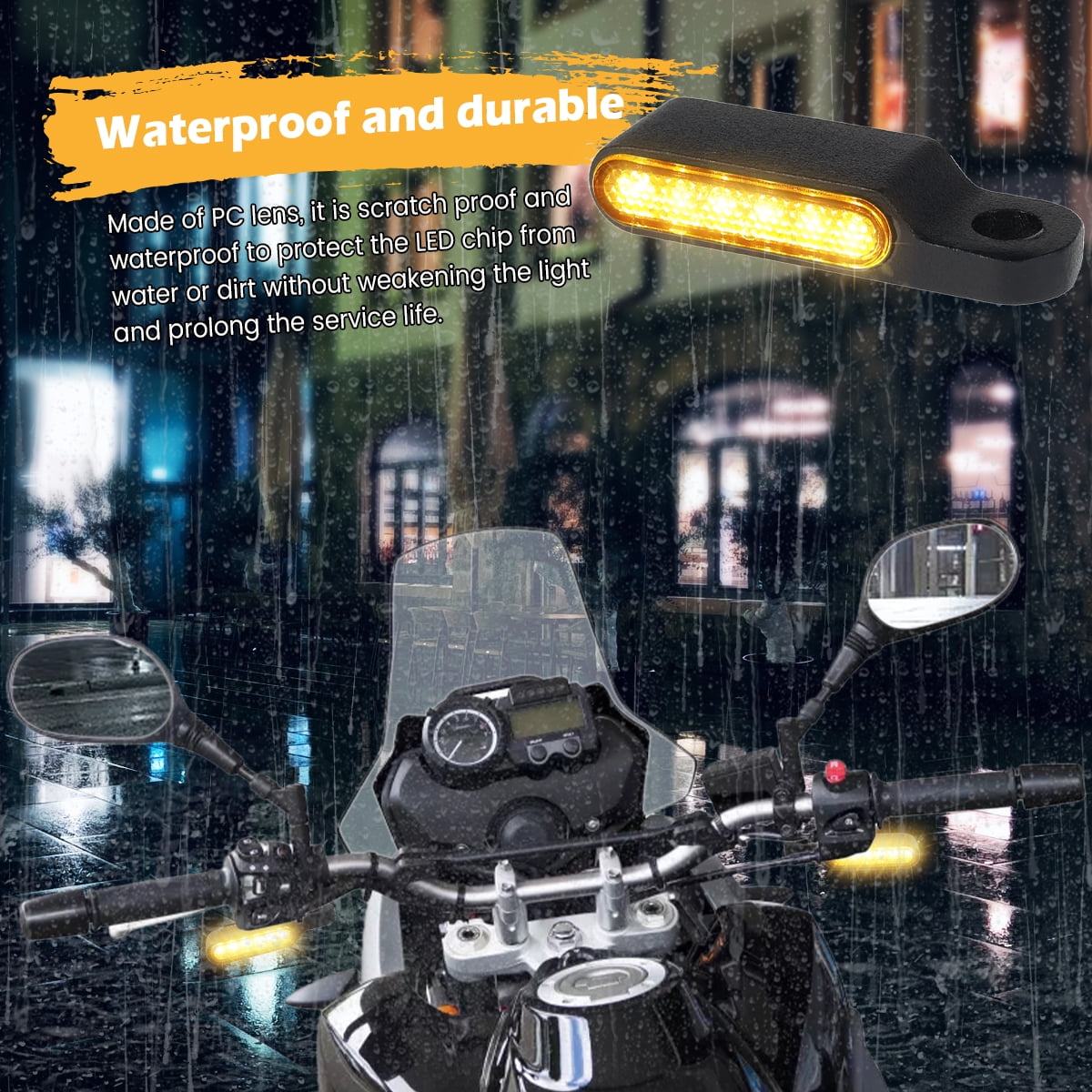 Buy Kellermann LED metal running light indicators M8 Jetstream® black  Neutral - POLO Motorrad