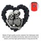 thumbnail image 3 of Corona De Esqueleto De Halloween Montada Para Colgar Esqueleto Gótico Pareja Abrazada Rosas Negras Escultura De Pared Regalo Decorativo De Halloween Hogar Al Aire Libre Interior Scienceny HA017720-00, 3 of 7