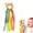 elephant, variant on Wooden Ribbon Toy with Bells for Babies, Sensory Hand Kite for Visual Tracking, Rainbow Fabric Infant Grasping Toy for Tummy Time