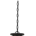thumbnail image 2 of 60 X 3 Watt Metal Frame Pendant with Hardwired Switch, Textured Gray, 2 of 7