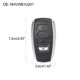 thumbnail image 3 of Reemplazo Sin Llave Entrada Remota Coche Llavero 433Mhz HYQ14AHK Unique Bargains Control remoto de entrada sin llave para automóvil, 3 of 7