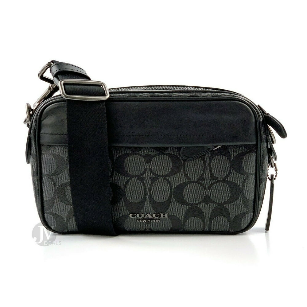 Coach Mens (F50715) Graham Signature Canvas Crossbody Hand Bag