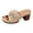 Khaki, variant on DAFEI Flip Flops Beach Sandals for Women's Flip Flops Chunky High Heels OpenToe Block Dress Bridal Party Wedding Shoes