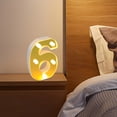 thumbnail image 4 of Binwennn Adjustable LED Desk Night Light With Control Modern USB Rechargeable Table Lamp For Bedroom 3d Lamp Small Wall Night Light Light Projector Bedroom Necessities Constellation Projector Rainbow, 4 of 4
