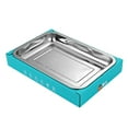 thumbnail image 1 of Barbecue Charcoal Grill,Charcoal Grill Single Use Charcoal Grill BBQ Smoker Grill Luxury Finish, 1 of 12