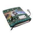 thumbnail image 3 of HELLHERO Book Covers, 11.42 x 8.66 Inch with Zipper for Book Lovers Gift Book Cover Sleeve Pouch, Book Cover Carrying Case Retro, Wolf in Mountain, 3 of 8