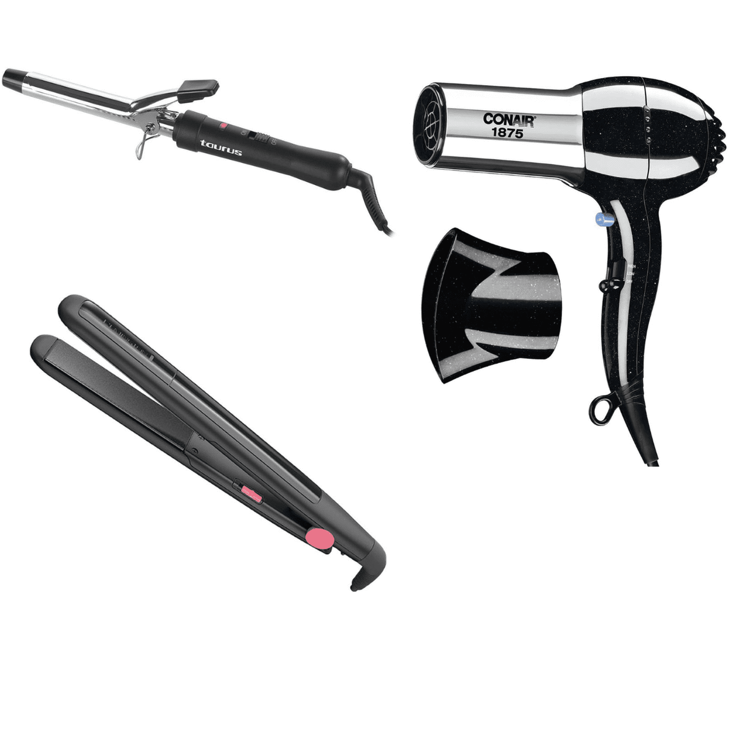 COMBO SECADORA PELO PLANCHA ALACIADORA TENAZA Bodega Aurrera