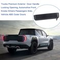 thumbnail image 4 of Manija de la puerta camiones Perillas exteriores ABS Cars Puertas Puertas Premium Coche Agarra Barra Piezas de repuesto Conjunto de reemplazo para D21 Pickup PathFinder Derecha Puerta delantera Yuarrent VI002292-02B, 4 of 7