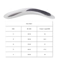 thumbnail image 4 of Pie Plano Plantillas Corrector de pie Nano-plata Soporte Arco almohadilla de pie de ortesis Talón(F) Unbranded JM03167-04, 4 of 6