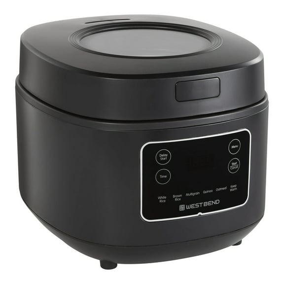 West Bend 12 Cup Multi-Function Rice Cooker, in Black (RCWB2LBK13)