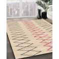 thumbnail image 2 of Ahgly Company Indoor Round Abstract Brown Solid Area Rugs, 5' Round, 2 of 6